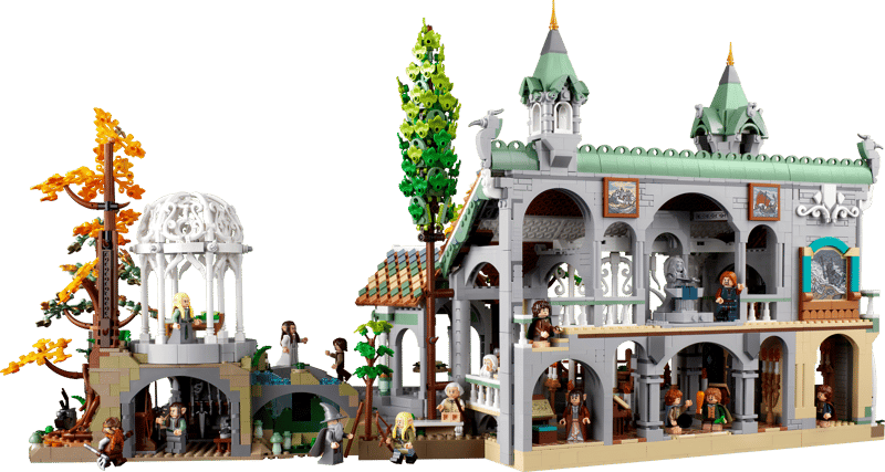 Bộ Mô Hình LEGO Icons THE LORD OF THE RINGS: RIVENDELL™ #10316