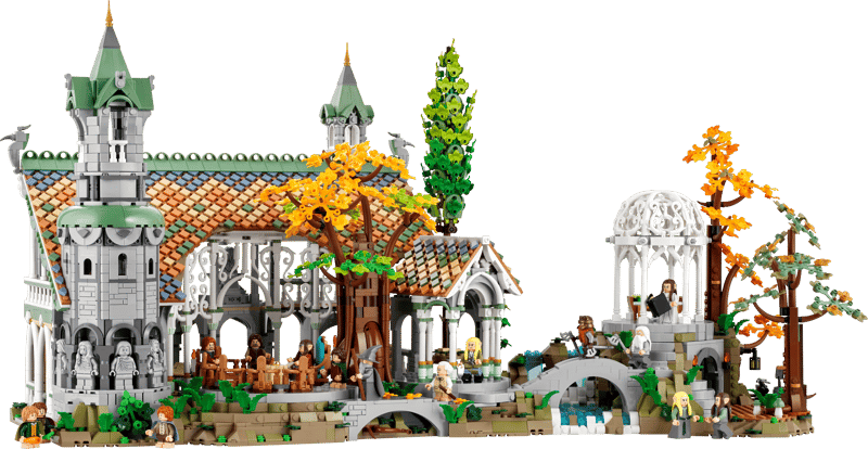 Bộ Mô Hình LEGO Icons THE LORD OF THE RINGS: RIVENDELL™ #10316