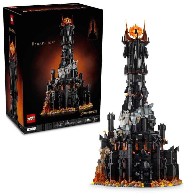 Bộ Mô Hình LEGO Icons The Lord of the Rings: Barad-dûr™ #10333