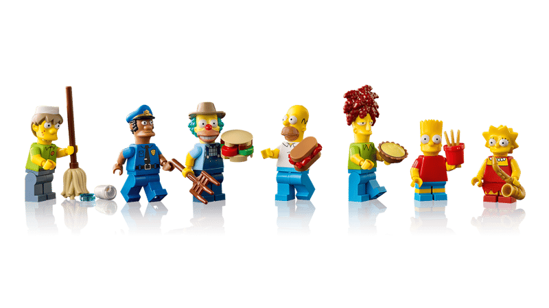 Bộ Mô Hình Cửa Hàng Burger Krusty Burger LEGO Icons The Simpsons #10352