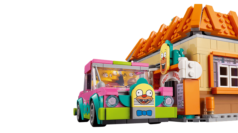 Bộ Mô Hình Cửa Hàng Burger Krusty Burger LEGO Icons The Simpsons #10352
