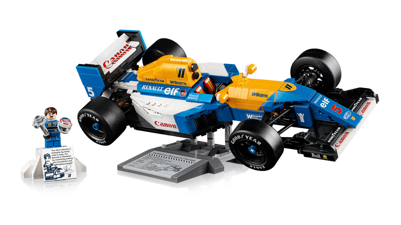 Bộ Mô Hình Siêu Xe Williams Racing Fw14b Và Nigel Mansell LEGO #10353