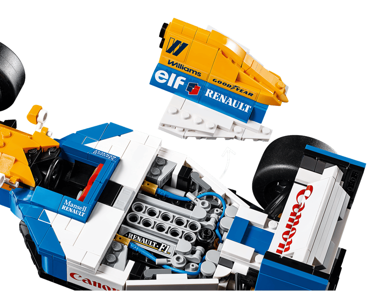 Bộ Mô Hình Siêu Xe Williams Racing Fw14b Và Nigel Mansell LEGO #10353