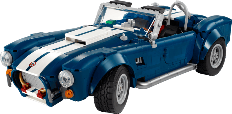 Bộ Mô Hình Siêu xe đua cổ điển LEGO Icons Shelby Cobra 427 S/C #10357