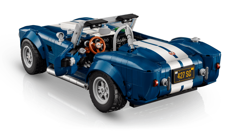 Bộ Mô Hình Siêu xe đua cổ điển LEGO Icons Shelby Cobra 427 S/C #10357