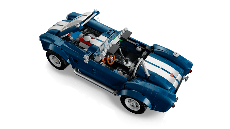 Bộ Mô Hình Siêu xe đua cổ điển LEGO Icons Shelby Cobra 427 S/C #10357