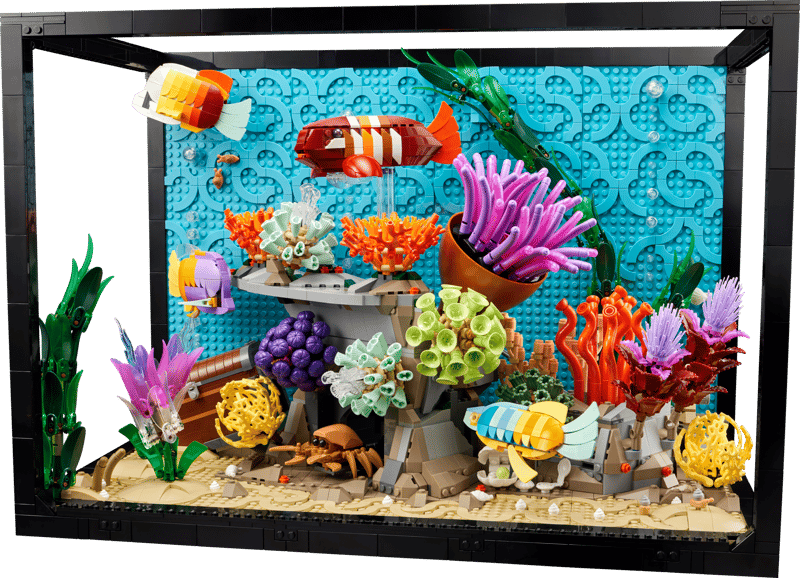Bộ Mô Hình Hồ Cá Nhiệt Đới LEGO Icons Tropical Aquarium #10366