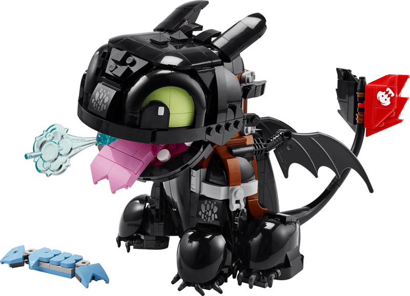 Bộ Mô Hình Rồng Răng Sún LEGO Icons How to Train Your Dragon Toothless #10375