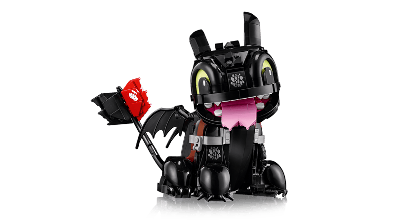 Bộ Mô Hình Rồng Răng Sún LEGO Icons How to Train Your Dragon Toothless #10375