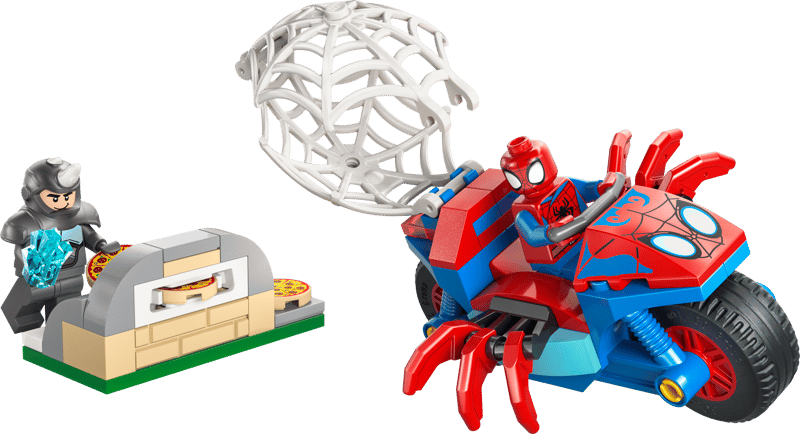 Bộ Mô hình Người Nhện Đối Đầu Rhino LEGO SPIDEY #11206