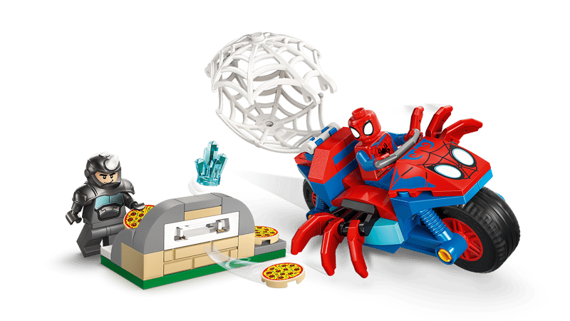 Bộ Mô hình Người Nhện Đối Đầu Rhino LEGO SPIDEY #11206
