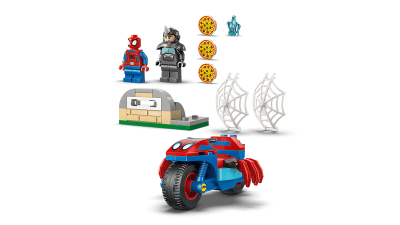 Bộ Mô hình Người Nhện Đối Đầu Rhino LEGO SPIDEY #11206