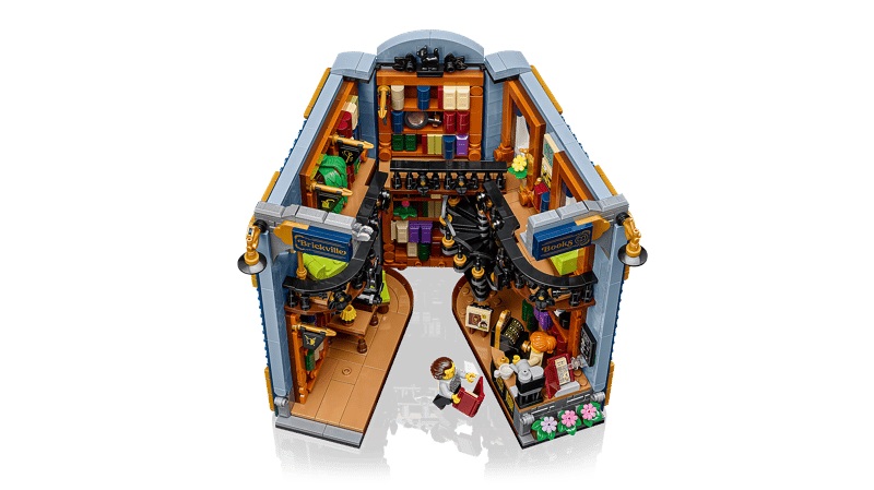 Bộ Mô Hình Lắp Ráp LEGO Icons Bookstore: Book Nook #11379