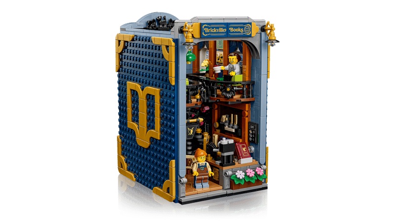 Bộ Mô Hình Lắp Ráp LEGO Icons Bookstore: Book Nook #11379