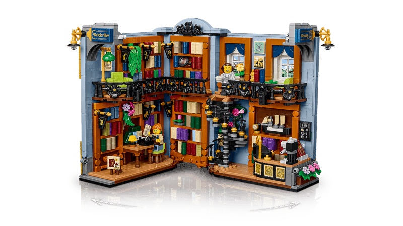 Bộ Mô Hình Lắp Ráp LEGO Icons Bookstore: Book Nook #11379