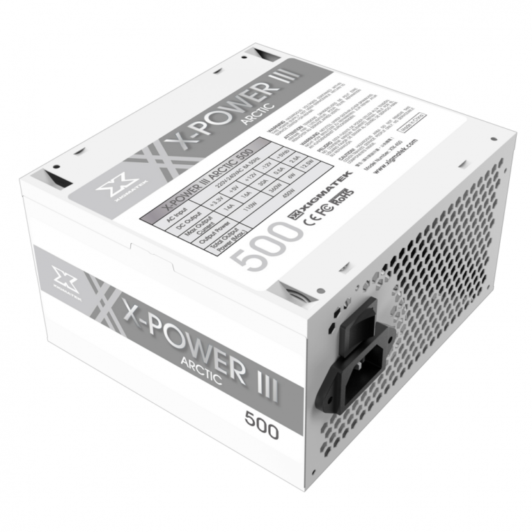 Nguồn máy tính Xigmatek X-POWER III 500 ARTIC EN48052 450w
