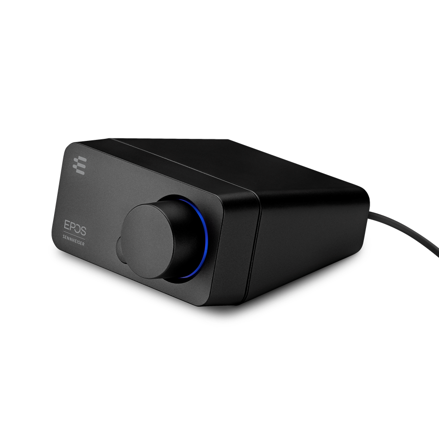 EPOS GSX300 Black - DAC, Sound Card thưởng thức âm thanh stereo 2 kênh và đa kênh 7.1