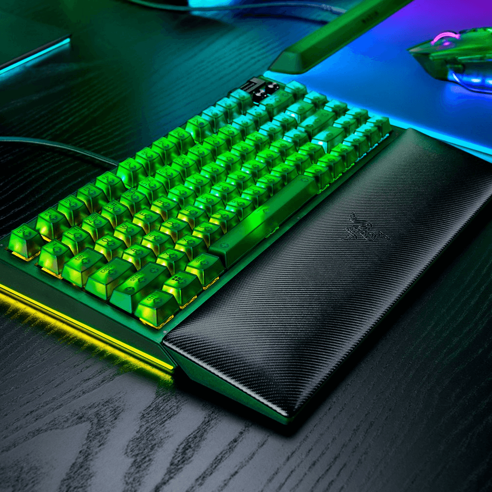 Bàn phím Razer BlackWidow V4 75% Phantom Green Edition Bàn phím Razer BlackWidow V4 75% Phantom Green Edition