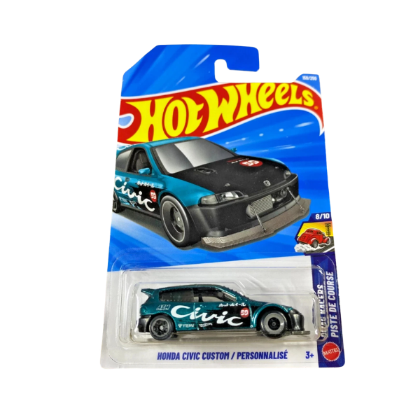 Xe mô hình Hot Wheels HONDA CIVIC CUSTOM / PERSONNALISÉ