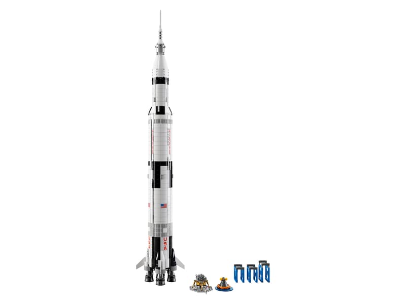 Bộ Mô Hình LEGO Mô Hình Tàu Vũ Trụ NASA Apollo Saturn V #92176