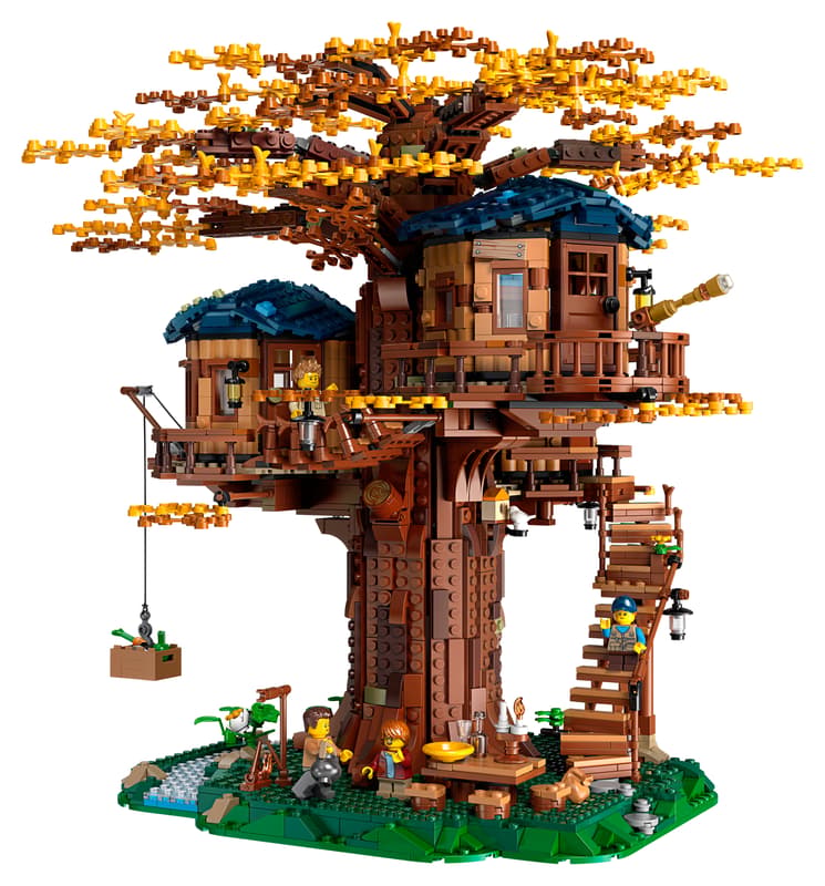 Bộ Mô Hình LEGO Ideas Mô Hình Ngôi Nhà Trên Cây #21318