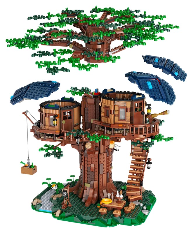 Bộ Mô Hình LEGO Ideas Mô Hình Ngôi Nhà Trên Cây #21318