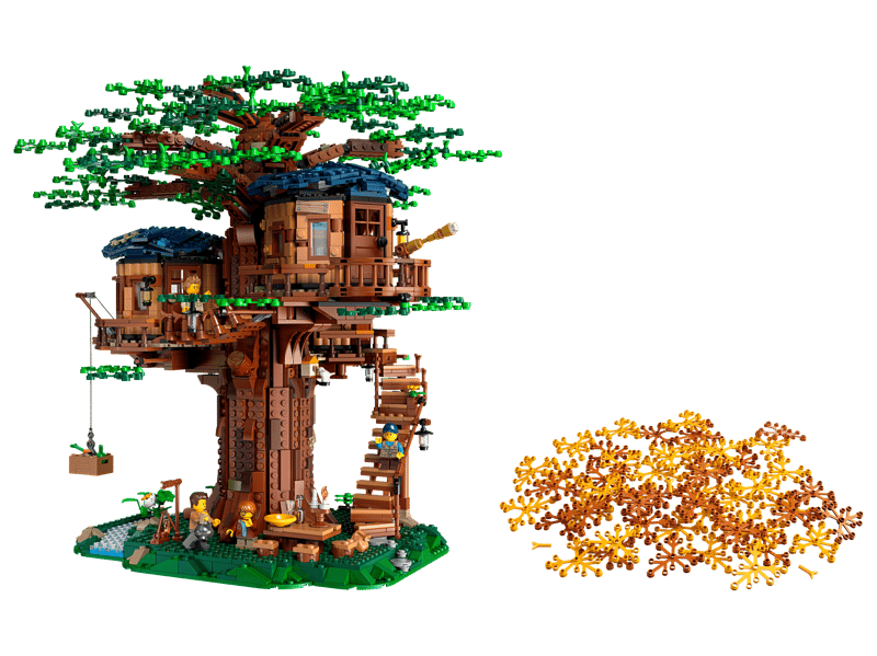 Bộ Mô Hình LEGO Ideas Mô Hình Ngôi Nhà Trên Cây #21318