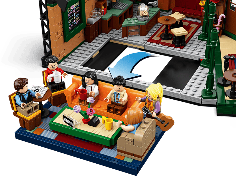 Bộ Mô Hình LEGO Ideas Quán Cà Phê Central Perk #21319
