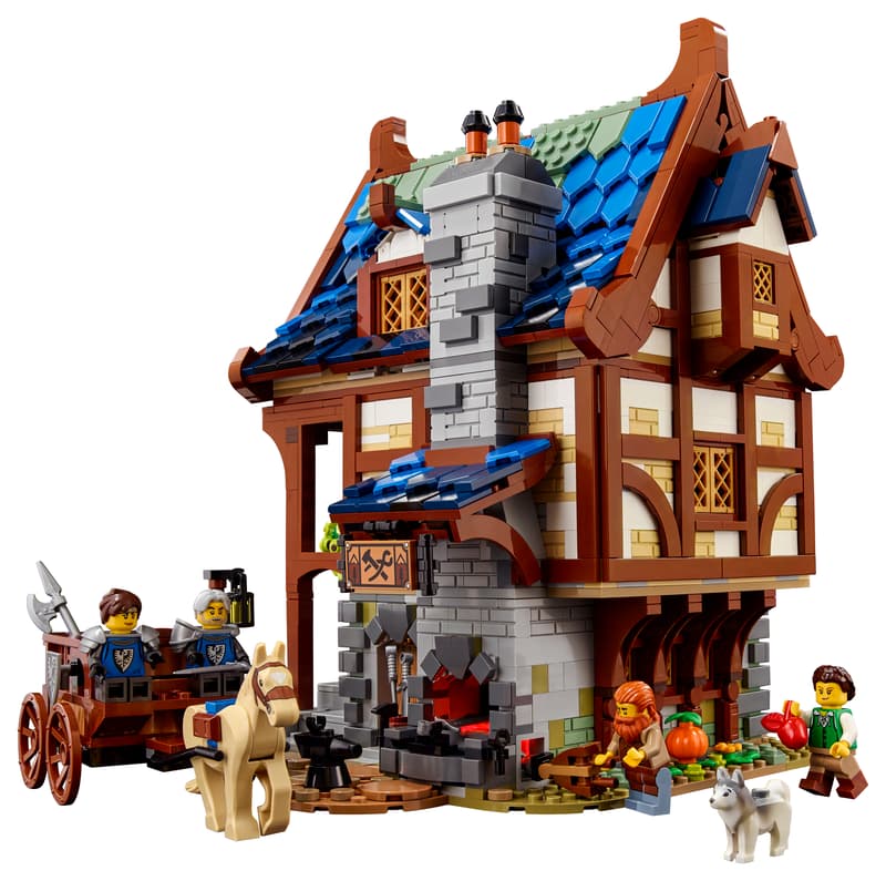 Bộ Mô Hình LEGO Ideas Lò Rèn Thời Trung Cổ #21325