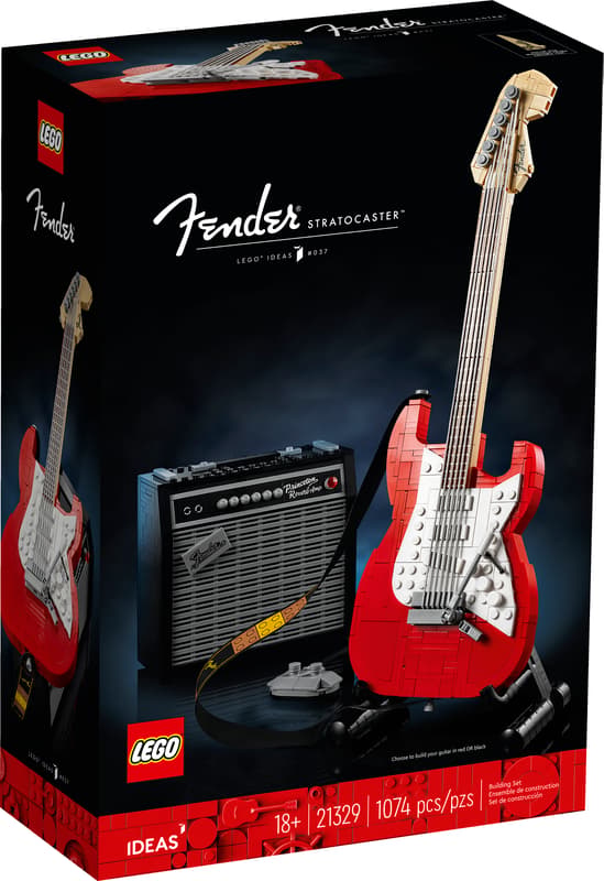 Bộ Mô Hình LEGO Ideas Đàn Guitar Fender Stratocaster #21329