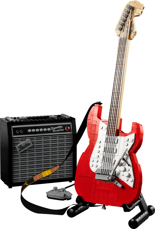 Bộ Mô Hình LEGO Ideas Đàn Guitar Fender Stratocaster #21329