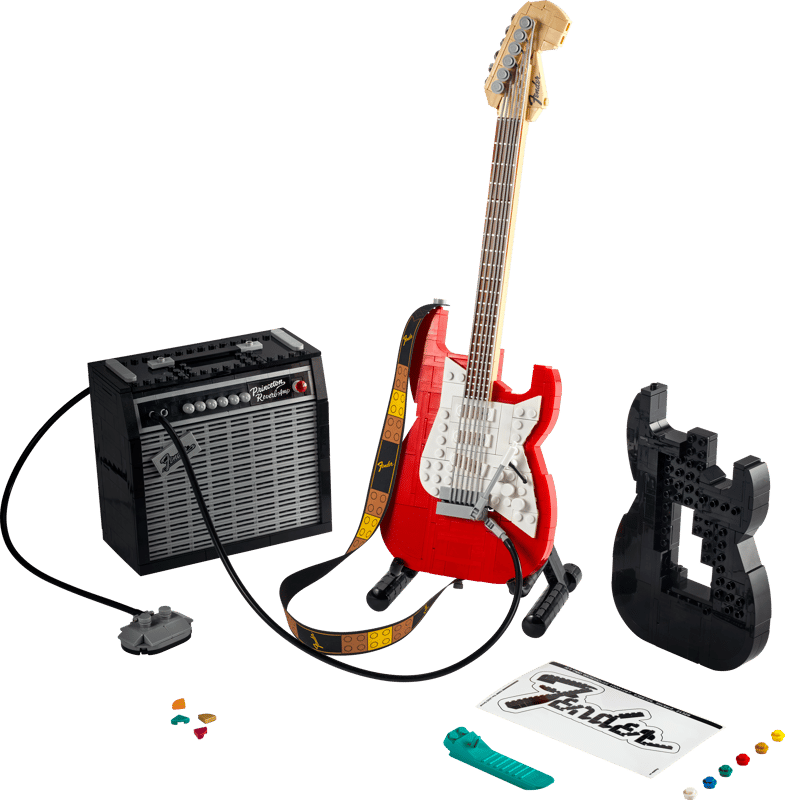 Bộ Mô Hình LEGO Ideas Đàn Guitar Fender Stratocaster #21329