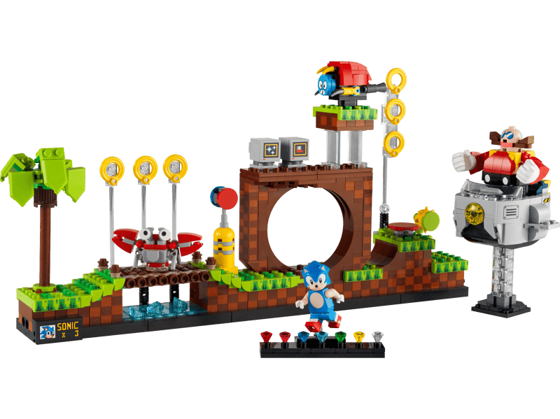 Bộ Mô Hình LEGO Ideas Sonic The Hedgehog Green Hill Zone #21331