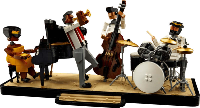 Bộ Mô Hình LEGO Ideas Ban Nhạc Tứ Tấu Jazz Quartet #21334