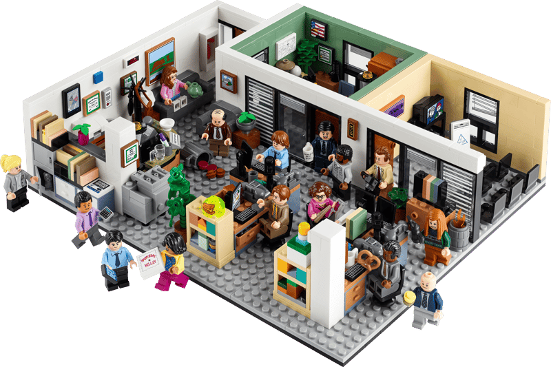Bộ Mô Hình LEGO Ideas Văn Phòng The Office #21336