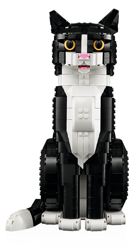 Bộ Mô Hình Mèo Tuxedo LEGO Ideas #21349