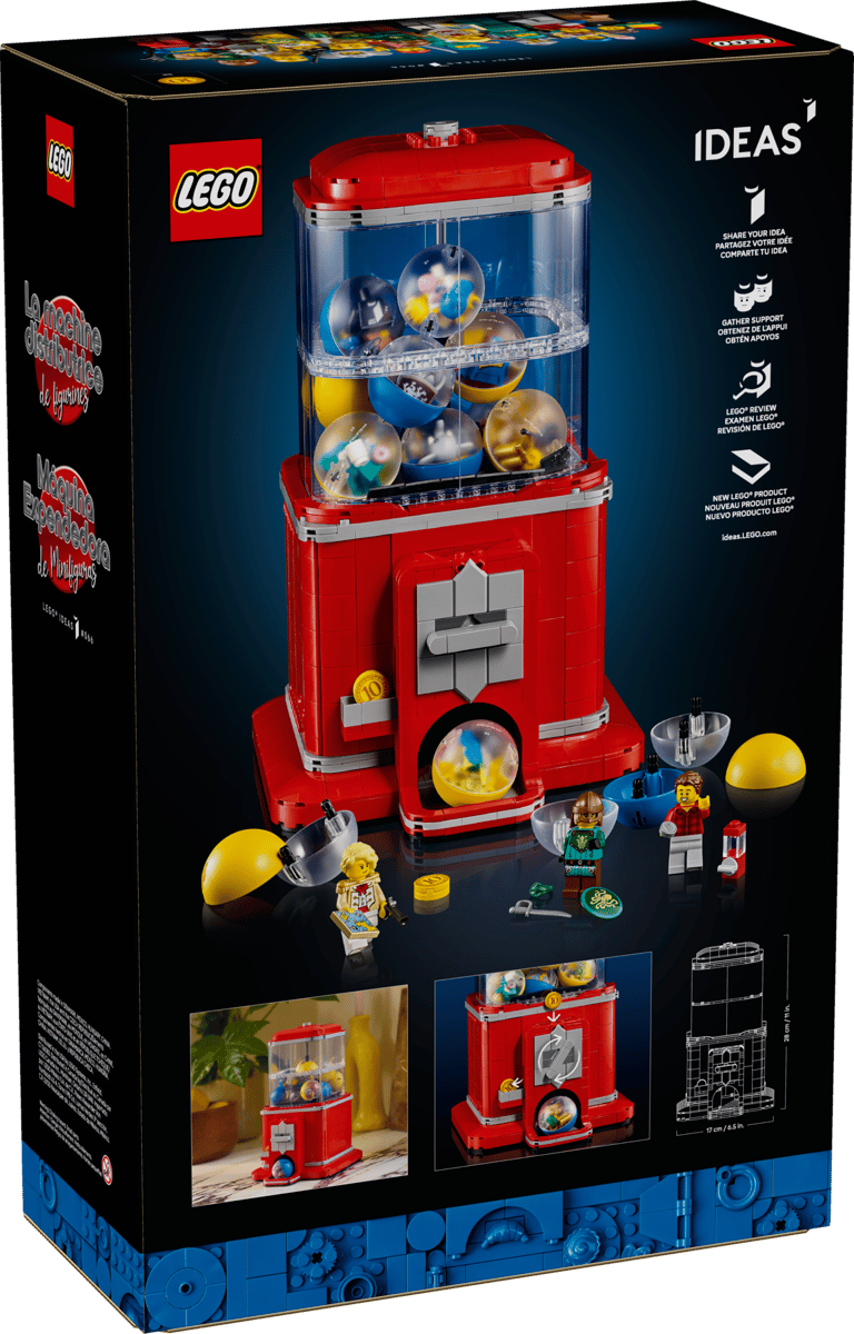 Bộ Mô hình Máy Bán Minifigure Tự Động LEGO IDEAS #21358