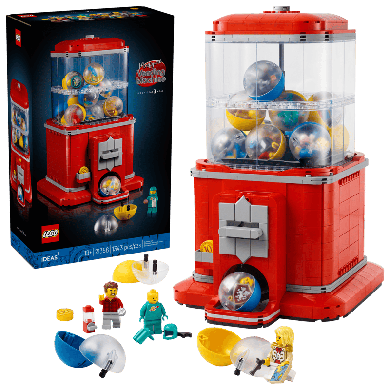 Bộ Mô hình Máy Bán Minifigure Tự Động LEGO IDEAS #21358