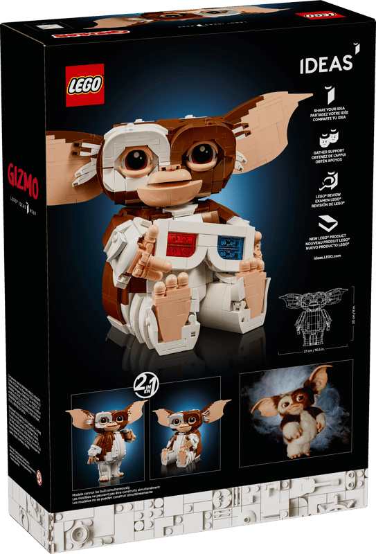Bộ Mô Hình  Gremlins™: Nhân Vật Gizmo LEGO IDEAS #21361