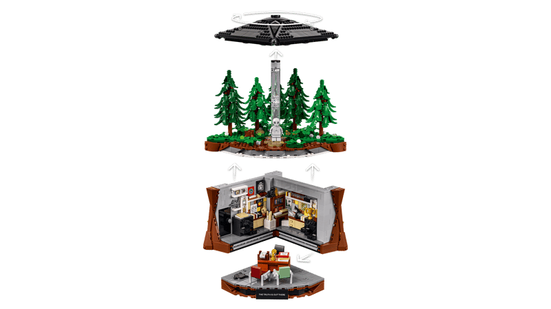 Bộ Mô Hình X-Files LEGO Ideas The #21369