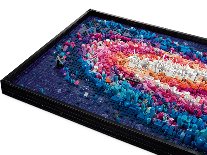 Bộ Mô Hình LEGO Art Mô Hình Tranh 3D Dải Ngân Hà #31212