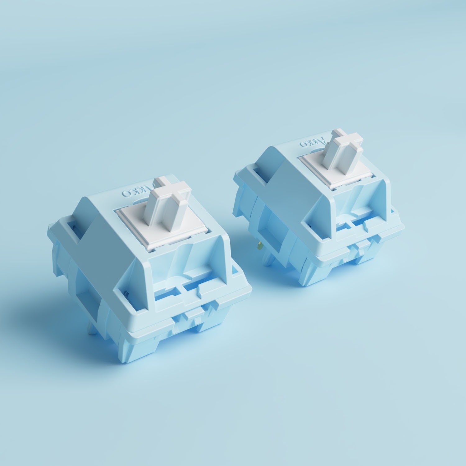AKKO CS switch – Snow Blue Grey (45 switch / 5 pin)