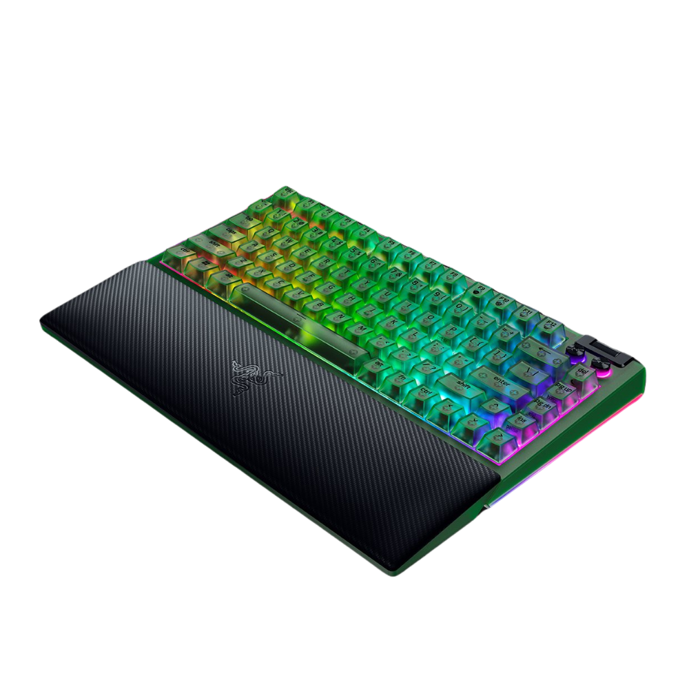 Bàn phím Razer BlackWidow V4 75% Phantom Green Edition