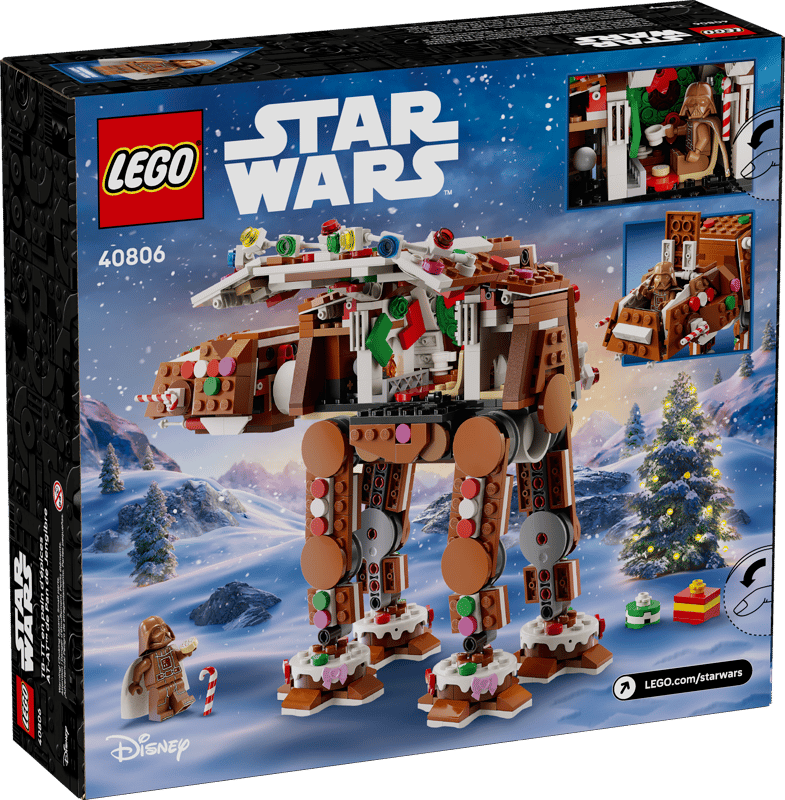 Bộ Mô Hình Cỗ Máy AT-AT Bánh Gừng LEGO Star Wars #40806