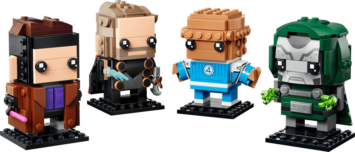 Bộ Mô Hình Lắp Ráp LEGO Avengers Doomsday 4 Nhân Vật #40880