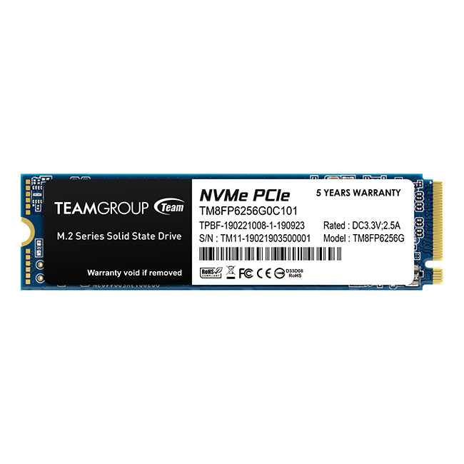 Ổ cứng SSD TeamGroup 512G MP33 M.2 PCIe Gen3x4