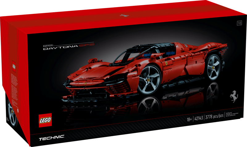 Bộ Mô Hình LEGO Technic Siêu Xe Ferrari Daytona SP3 #42143