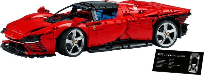 Bộ Mô Hình LEGO Technic Siêu Xe Ferrari Daytona SP3 #42143