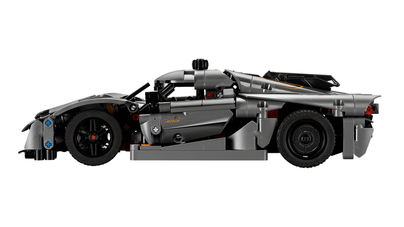 Bộ mô hình Xe Thể Thao Koenigsegg Jesko Absolut Màu Xám LEGO TECHNIC #42173