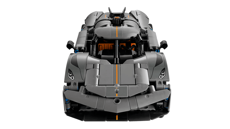 Bộ mô hình Xe Thể Thao Koenigsegg Jesko Absolut Màu Xám LEGO TECHNIC #42173